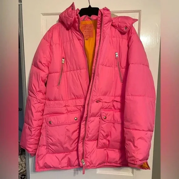 J.Crew Signature Parka in Neon Pink - Picture 5 of 11